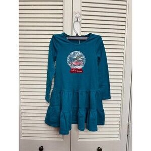 Truly Me Girls Let It Snow Dress Size 5